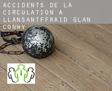Accidents de la circulation à  Llansantffraid Glan Conwy
