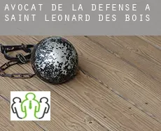Avocat de la défense à Saint-Léonard-des-Bois