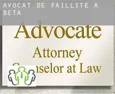 Avocat de faillite à  Beta