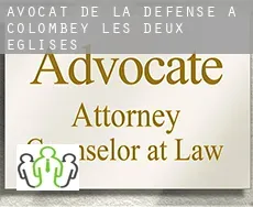 Avocat de la défense à Colombey-les-Deux-Églises