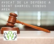 Avocat de la défense à  Saint-Gabriel (census area)