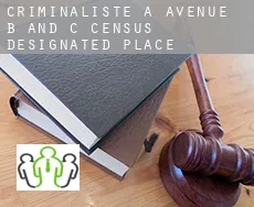 Criminaliste à  Avenue B and C