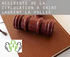 Accidents de la circulation à  Saint-Laurent-la-Vallée