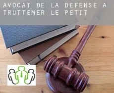 Avocat de la défense à  Truttemer-le-Petit