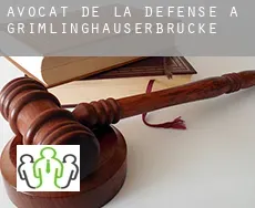 Avocat de la défense à Grimlinghauserbrücke