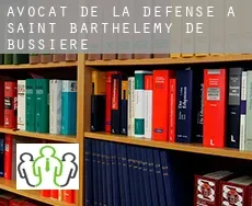 Avocat de la défense à  Saint-Barthélemy-de-Bussière