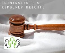 Criminaliste à  Kimberly Heights