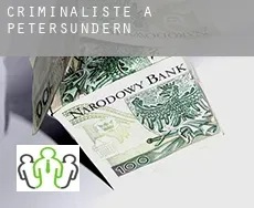 Criminaliste à  Petersundern