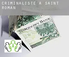 Criminaliste à  Saint-Roman