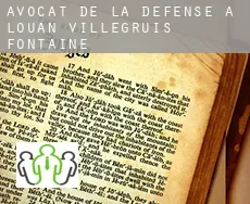 Avocat de la défense à  Louan-Villegruis-Fontaine