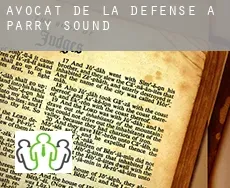 Avocat de la défense à  Parry Sound