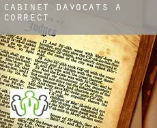 Cabinet d'avocats à Correct