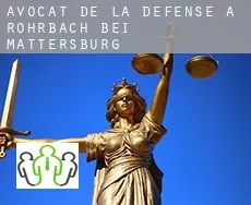 Avocat de la défense à  Rohrbach bei Mattersburg