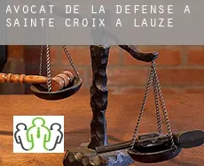 Avocat de la défense à  Sainte-Croix-à-Lauze