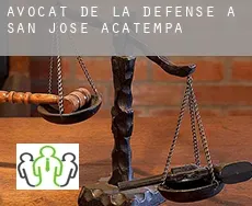 Avocat de la défense à  San José Acatempa