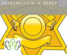 Criminaliste à Barep