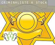 Criminaliste à  Stock