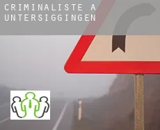 Criminaliste à Untersiggingen