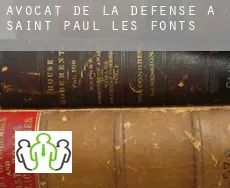 Avocat de la défense à Saint-Paul-les-Fonts