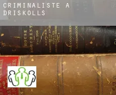 Criminaliste à  Driskolls