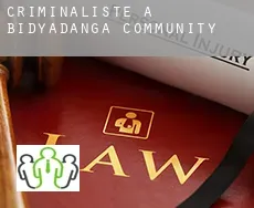 Criminaliste à Bidyadanga Community