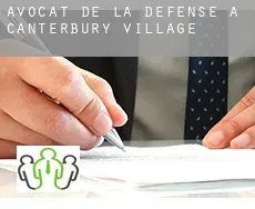 Avocat de la défense à  Canterbury Village