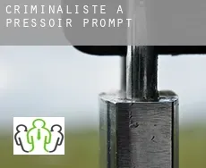 Criminaliste à  Pressoir-Prompt