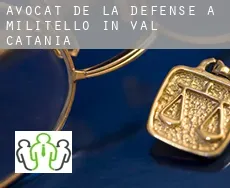 Avocat de la défense à  Militello in Val di Catania