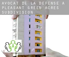 Avocat de la défense à  Pleasant Green Acres Subdivision