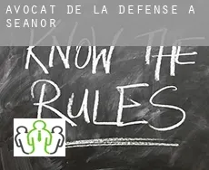 Avocat de la défense à  Seanor