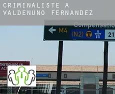 Criminaliste à  Valdenuño Fernández