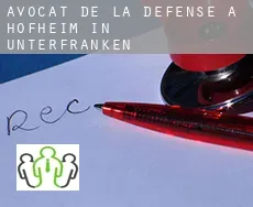 Avocat de la défense à Hofheim in Unterfranken
