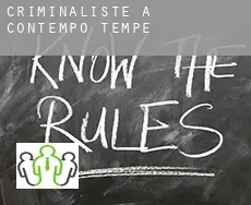 Criminaliste à  Contempo Tempe