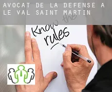 Avocat de la défense à  Le Val-Saint-Martin