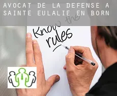 Avocat de la défense à  Sainte-Eulalie-en-Born