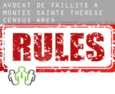 Avocat de faillite à  Montée-Sainte-Thérèse (census area)