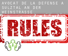 Avocat de la défense à  Sulztal an der Weinstraße