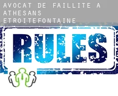 Avocat de faillite à  Athesans-Étroitefontaine