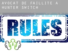 Avocat de faillite à  Hunter Switch