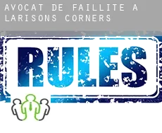 Avocat de faillite à  Larisons Corners