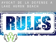 Avocat de la défense à  Lake Huron Beach