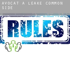Avocat à Leake Common Side