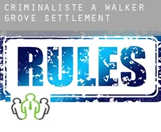 Criminaliste à  Walker Grove Settlement