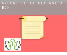 Avocat de la défense à  Bon