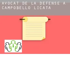 Avocat de la défense à  Campobello di Licata