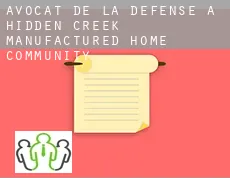 Avocat de la défense à Hidden Creek Manufactured Home Community