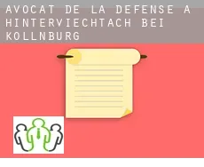 Avocat de la défense à Hinterviechtach bei Kollnburg
