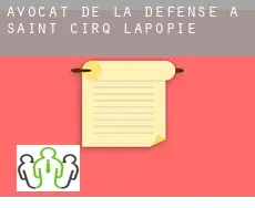 Avocat de la défense à  Saint-Cirq-Lapopie