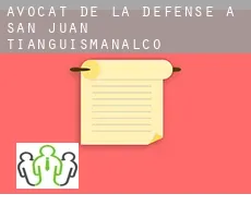 Avocat de la défense à  San Juan Tianguismanalco