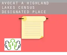 Avocat à  Highland Lakes